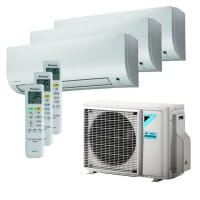 Daikin Klimaanlage Comfora 1x FTXP20M9+1xFTXP25M9+1xFTXP35M9+3MXM52N8 5,2 kW Kühlen - R32 Daikin Klimaanlage Comfora 1x FTXP20M9+1xFTXP25M9+1xFTXP35M9+3MXM52N8 5,2 kW Kühlen - R32