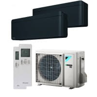 Daikin Klimaanlage Stylish 1x FTXA20BB + 1x FTXA35BB + Außengerät 2MXM50M9 5,0 kW Kühlen - R32 Daikin Klimaanlage Stylish 1x FTXA20BB + 1x FTXA35BB + Außengerät 2MXM50M9 5,0 kW Kühlen - R32